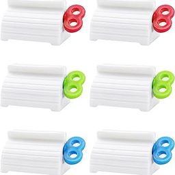 MoHern Plastic Toothpaste Squeezer, 4 Pcs Toothpaste Tube Squeezers, Multi-Purpose Toothpaste Dispenser, Rolling Toothpaste Holder Stand-image-87