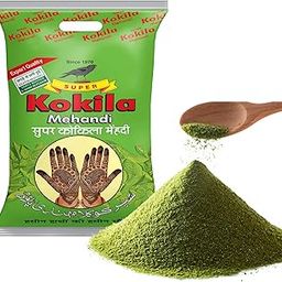Kokila 100% Organic Natural conditioning Henna/Mehandi Powder, No chemicals, Combat Dandruff - 400gm-image-18