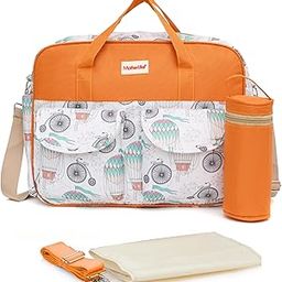 MotherLike Diaper Tote Bags for Mothers for Travel - Diaper Tote Bag - Stylish Maternity Bag-43