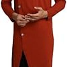 Men's Collection Ethnic Wear Pure Cotton Textured Regular Stylish Straight Sherwani KurtaSWC-DBY1255-RSC-P-picture-12