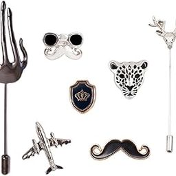 Lapel Pin for Men - Pack of 7 Lapel Pins-image-88