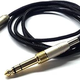 NewFantasia Replacement Audio Upgrade Cable Compatible with beyerdynamic DT 1990 Pro, DT 1770 Pro Headphone and Compatible with AKG K371, K175, K275, K245, K182, K7XX Headphone 1.6meters/5feet-picture-10