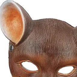 enakshi (label) Enakshi® 3D Mouse Half Face Mask Costume Cosplay Masquerade Easter Rat Animal Mask Brown|Clothing, Shoes & Accessories | Costumes, Reenactment, Theater | Accessories | Masks & Eye Masks-picture-17