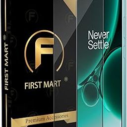 FIRST MART Military-Grade Matte Anti-Glare Tempered Glass Screen Protector for OnePlus Nord CE 3 and Nord 3 5G (6.7 Inch) With Installation Kit | Edge to Edge Coverage | Black-31