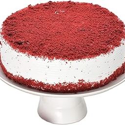 The FloralMart Flakey Hearts Black Forest Cake Half Kg Eggless | Birthday | Anniversary | 500 gram, Red Velvet)-image-46