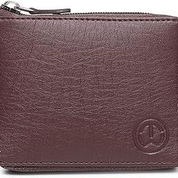 Womens Girls PU Leather Multipurpose Zip Wallet Card Holder Purse Clutch (Brown)-picture-26
