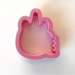 Decora plastic cutter pink Unicorn head-19