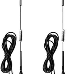 NBR 5dBi Sucker Omni Direction Magnetic Base Spring Antenna GSM with Wired SMA Connnecor fo GSM FCT Device- 2 pc.-25