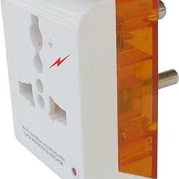 MX Universal 3-Pin Multi-Plug Socket with Surge and Spike Protector Polycarbonate Moulding 5 AMP Connector (*MX-3216A-01-c)-41