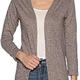 Women Wollen Melange Knit Long Shrug-image-46