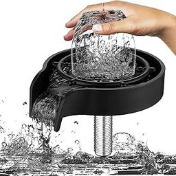 Deoxys 2022 Newest Stainless Steel Glass Rinser for Kitchen Sink, Cup Washer for Sink, Cup Rinser for Sink, Bar Glass Rinser Glass Washer for Sink-picture-13