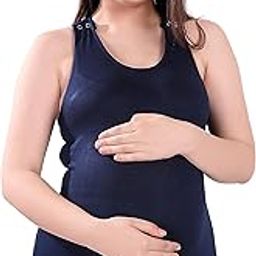 Nursing Tank Tops for Women – Maternity Breastfeeding Cami with Clip Down Straps | Sleeveless Pregnancy Shirt for Pumping & Postpartum Nursing-image-97