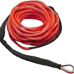 Bnf® Car Tow Strap 15M*6mm 7700lbs Synthetic Winch Rope for Boat Vehicle UTV Red | Parts & Accessories | Car & Truck Parts | Exterior | Towing & Hauling-picture-17