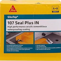 SikaTop 107 Seal Plus IN, High performance liquid waterproofing coating, easy to use, for interior and exterior floors and walls, Kit 7kg-image-23