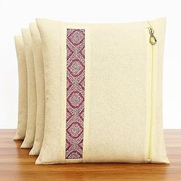 kotart Cotton Cloth Saree Bag Covers for Storage Organizer with Transparent Mesh Window | Clothes Bags and Wardrobe Organizer (14 x16 inch) (Pack of 10)-image-115