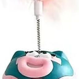 PSK PET MART Teaser Cat Toy with Multi Wand, Feather, and Bell – Interactive Toy for Indoor Cats and Kittens | Fun Pet Accessory for Daily Play-11