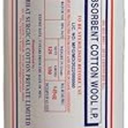 Medaxo Prabhat Surgicals Absorbent Pure Cotton Wool (125 GRM NET) | Multipurpose Non Sterilised Cotton wool for First-Aid, Clinical use, Makeup Remover, Saloon, Beauty | Pack of 2-image-70