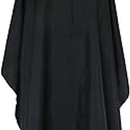 Salon Barber Hairdressing Capes with Snaps Hair Cutting Cape Hair Stylist for Women Men Adults Kids Black Waterproof (1PCS)-image-61