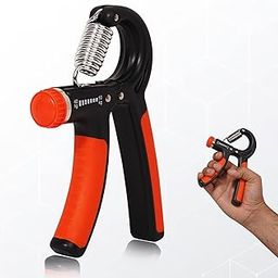 MANOGYAM Hand Gripper | Adjustable Hand Gripper | Non- Slip Hand Gripper | Adjustable Gripper 10-40 Kg | Hand Exerciser | Forearm Exerciser | Finger Exerciser (Assorted Color)-picture-22