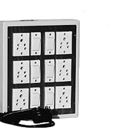 6 Switch, 6 Socket 6A Extension Board Power Indicator | Multi Outlet Electrical Switch Board | Heavy Duty Cord-29