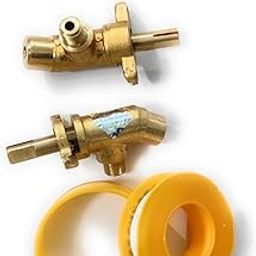 Lpg gas stove cock set of 2(tape)-image-95