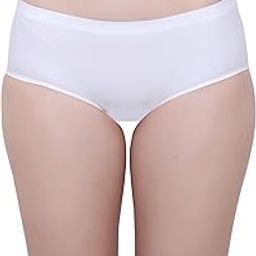 Women’s Solid Nylon Elastane Briefs – Pack of 1 | Seamless, High Coverage, Mid Rise Panty Briefs for Women | No Marks Waistband, Moisture Wicking, Anti-Bacterial Bikini Panty-image-46