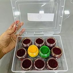 PMW - Combo pack of -kumkuma - Kasturi+ Karpura + lakshmi chandanam + mogali puvvu + malle puvvu + sampangi + javadhu+ gulabi + kuber + pasupu-image-83
