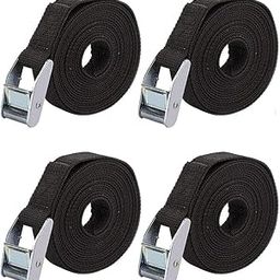JAGDIV® Tie Down Straps, Heavy Duty Lashing Straps Adjustable Cam Buckle Tie-Down Straps with Metal Bucklefor Motorcycle, Cargo, Trucks, Trailer, Luggage, 2.5m-picture-36
