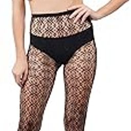 RAMANUJA Women's Polyamide Elastane Full Body Stockings(Black_Free Size)-picture-10