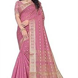 Women's Assam Silk Zari Woven Saree With Blouse-image-3