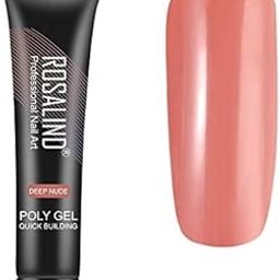 ROSALIND NAIL EXTENSION GEL from BELLE GAGA ™ 15ml Poly Nail Gel Poly Extension Gel Builder Gel for Starter DIY Manicure Nail Art Design Supplies (RE09-06 DEEP NUDE)-image-83