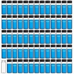 Kaushik India 20ML 100Pcs Borosilicate Glass Vial With Screw Cap, Leak Proof Liquid Storage Vial For Essential Oil,Perfume,Meds,Reagent,Anointing Oil Bottle And Lab Use Culture Tube-image-44