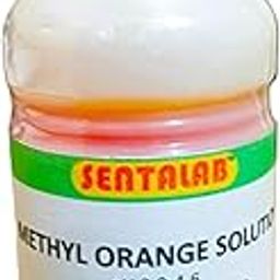 (SENTALAB) Methyl Orange Solution, 125ml, pH 2.9-4.6-13