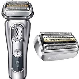 92S Series 9 Electric Shaver Replacement Head Compatible with All Braun Series 9 Electric Razors Replacement Heads,Compatible with 9477cc,9330s,9465cc,9460cc,9419s,9390cc,9385cc (92S-Silver)-image-16