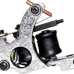 Mumbai Tattoo Liner Coil Machine (Silver)-14
