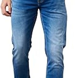 Men Regular Fit Mid Rise Cotton Casual Jeans-image-59