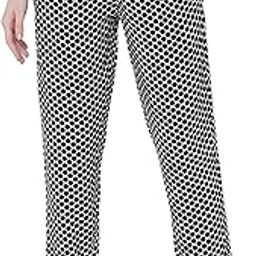 Women's Black Printed Lounge Pants/Pyjama Pants-16