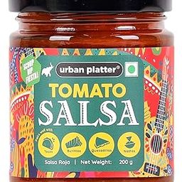 Urban Platter Tomato Salsa, 200g (Preservative Free | Vibrant & Zesty | Mexican Salsa)-image-98
