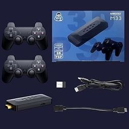 SMARTCAM M33 Game Stick 37000+ INBUILT Video Game Console Retro Classic 3D 4K Full HD with 2 Wireless Gamepad Plug & Play Video Game 64GB-10