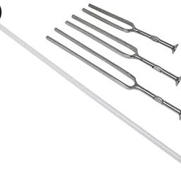 Queen Square Pattern Knee Hammer with Tuning Forks (Set of all 3-128 Hz, 256 Hz & 512 Hz)-picture-13