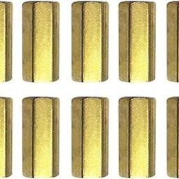 M3 Brass Hexagonal Double Pass Copper Column Standoff Support 28mm Brass Column-image-88
