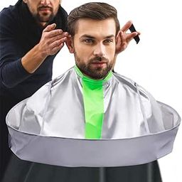 Professional Hair Cutting Cape Foldable Hair Cutting Cloak Umbrella for Salon Barber Adult Special Hair Styling Accessory-image-59