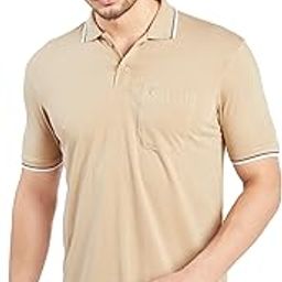 Pro Riders Urban Men's Cotton Rich Polo T-Shirt with Pocket |Regular Fit| Office-image-1