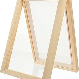 Screen Printing Kit, 4.92 * 7.09in Screen Printing Frame DIY Kit. It Has Two Layers, Suitable for Handmade Papermaking Enthusiasts, No Age Limit for Use-18