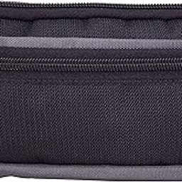 Universal Small Zipper Cellphone Holster Belt Loops Clip case Pouch Horizontal Waist Bag with Card Holder for Running, Camping, Hiking, Rock Climbing/Dual Mobile Pouch-65