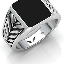 Attracts money, wealth and success Balerion ring for men silver 925 ring natural black onyx gemstone suitable for all zodiac signs certificate of authenticity and 925 stamp-image-47