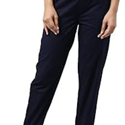 Women Slim Fit Mid Rise Pants-image-85
