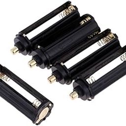 5pcs Flashlight Torch Lamp Light 3xAAA Spring Battery Holder Case Box Support Connect Adapter-image-34