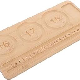 CARTNOVA‚Wooden Jewelry Bead Organizer Tray: Fabric-Lined Drawer for Bracelet & Jewelry Making-image-23