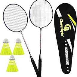 Power Purple Steel Lightweight Badminton Racquet 1 Pair with Bag Badminton Kit Shuttles (3)-16